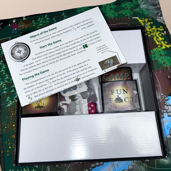 Camp Board Game by Education Outdoors Ages 5+ - Picture 5 of 5